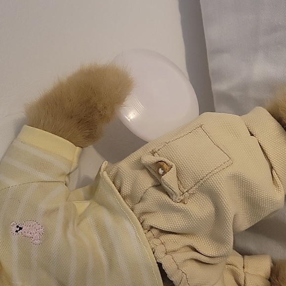 Bearington Collection Griffin & Fetch Bear Mini Dog Frisbee Rare HTF - Picture 3 of 11